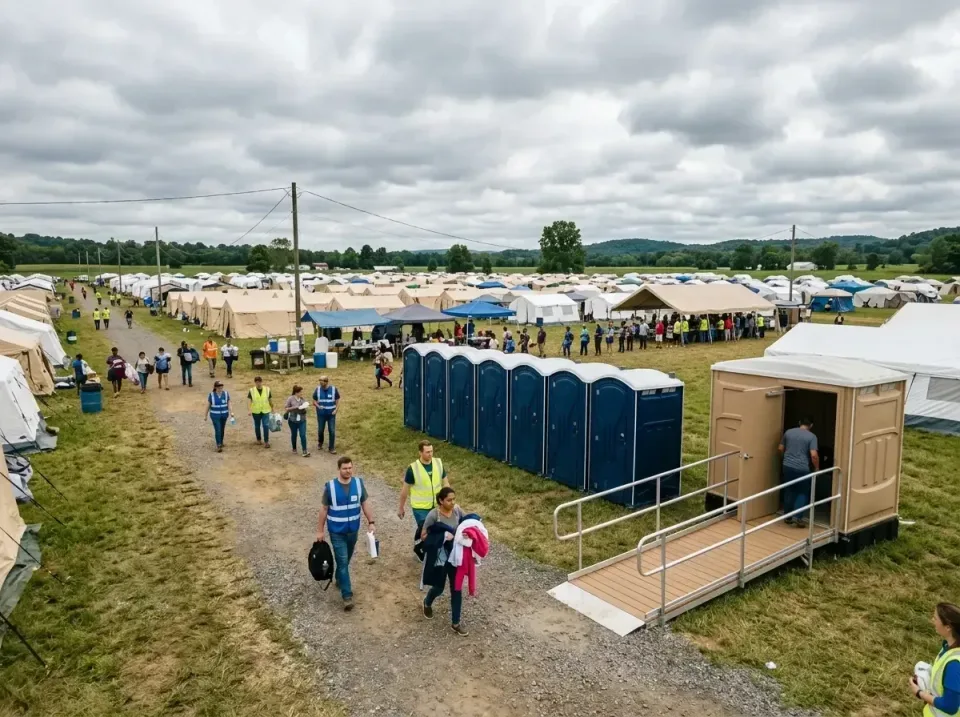 disaster-relief-camp-restrooms-010 — frequently asked questions, Dumpster & Portable Bathrooms Rental in Clinton, MD